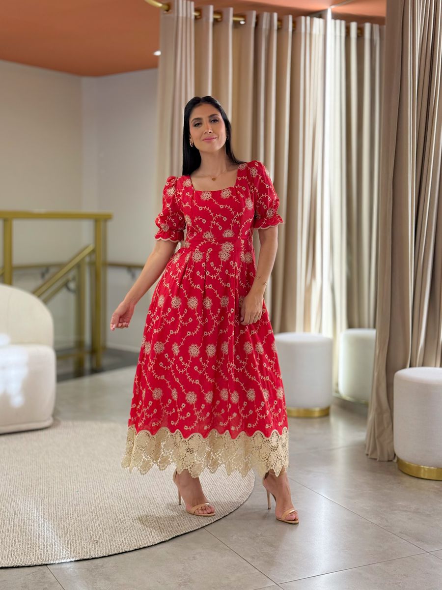 Vestido Mavi Vermelho