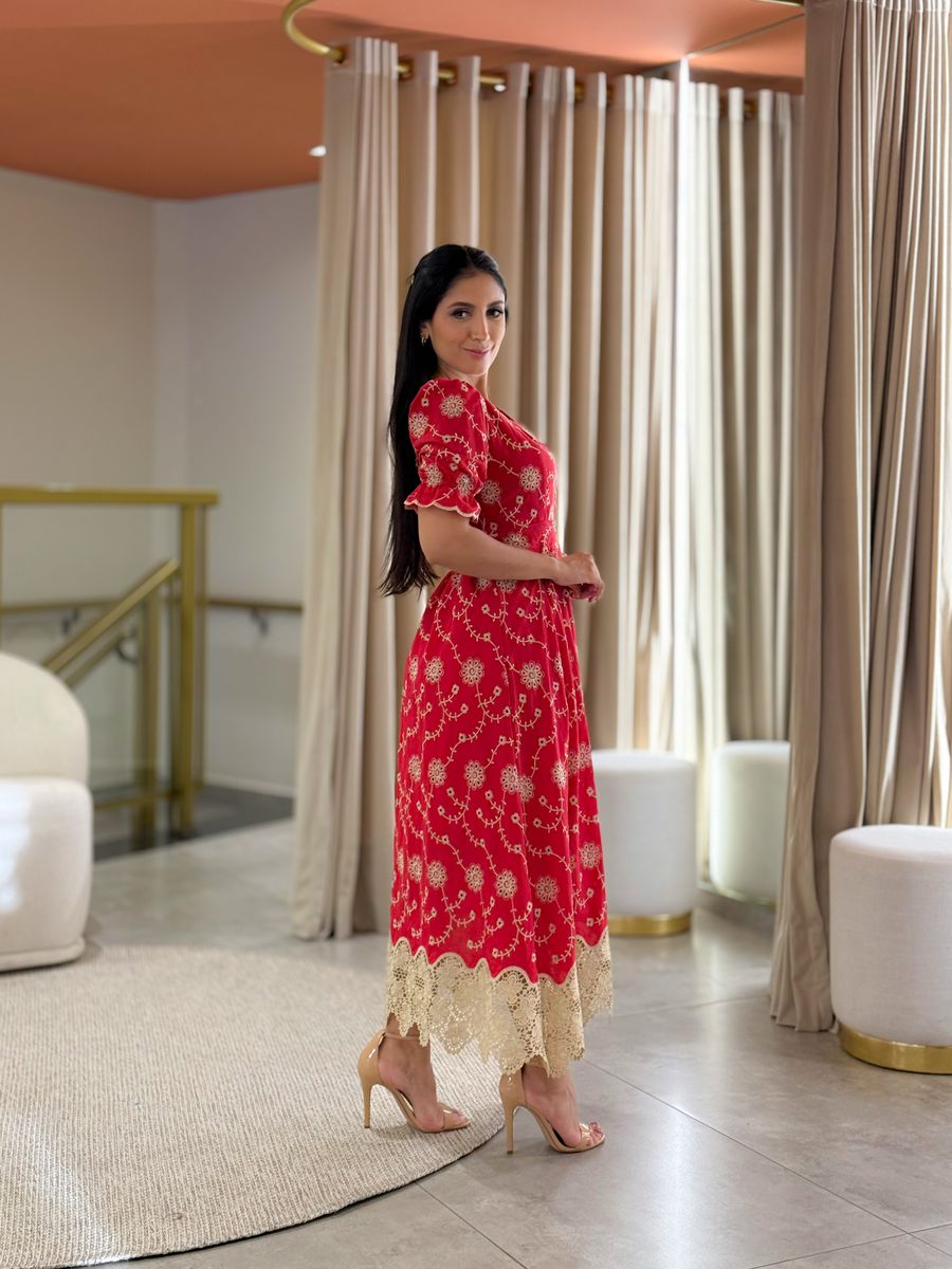 Vestido Mavi Vermelho