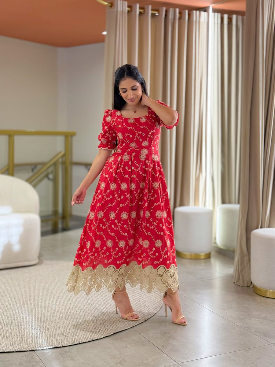 Vestido Mavi Vermelho