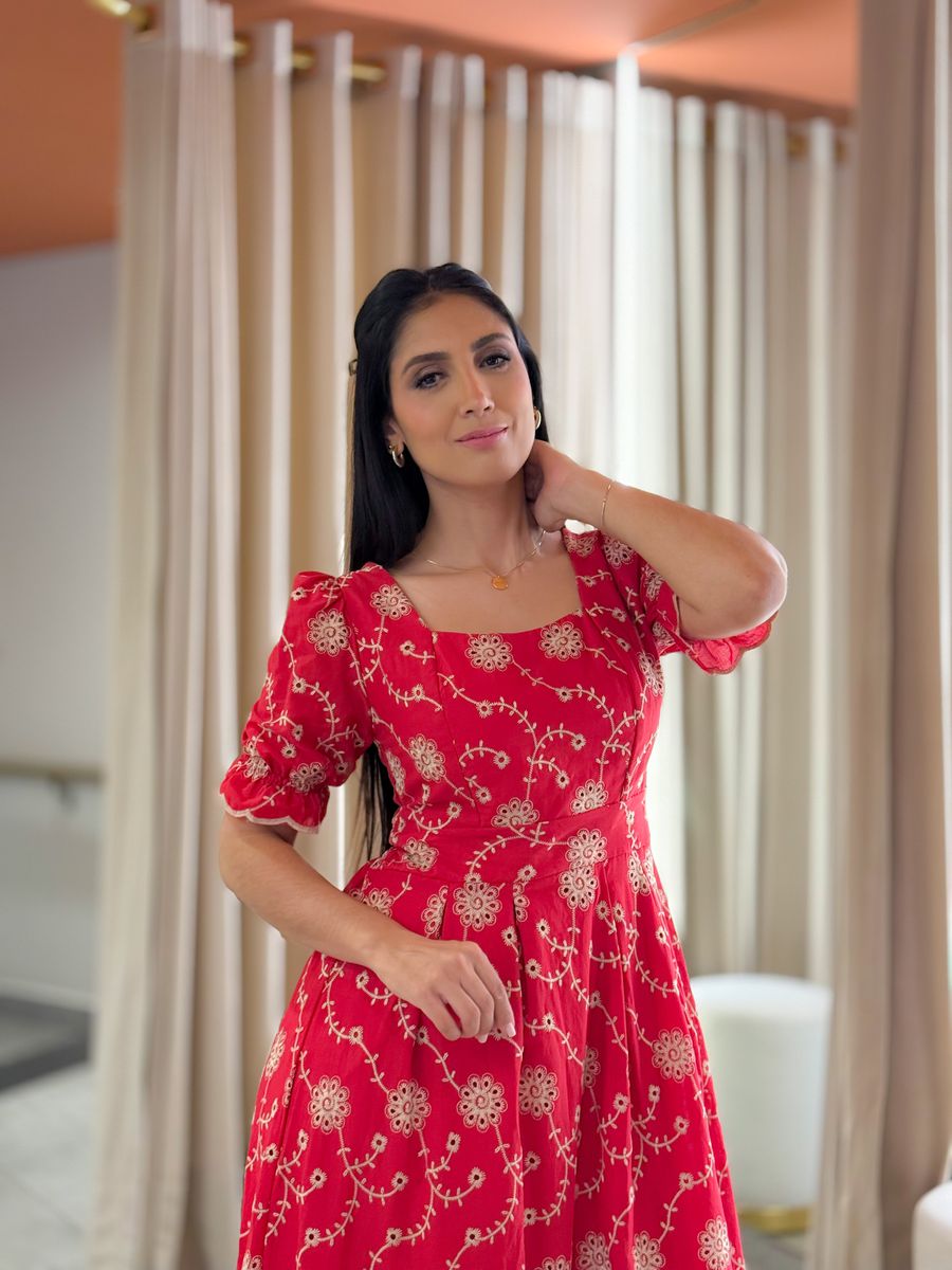 Vestido Mavi Vermelho