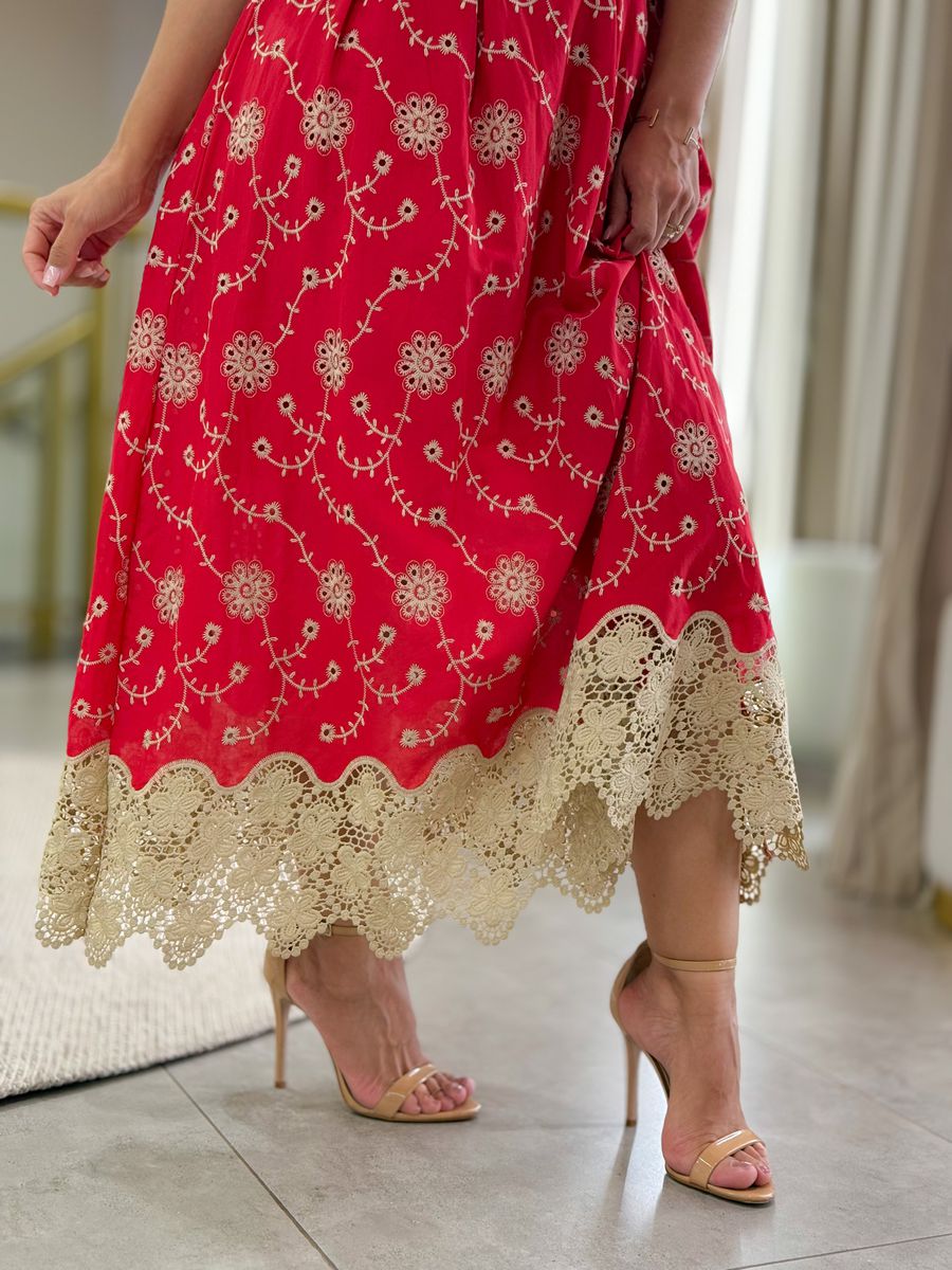 Vestido Mavi Vermelho