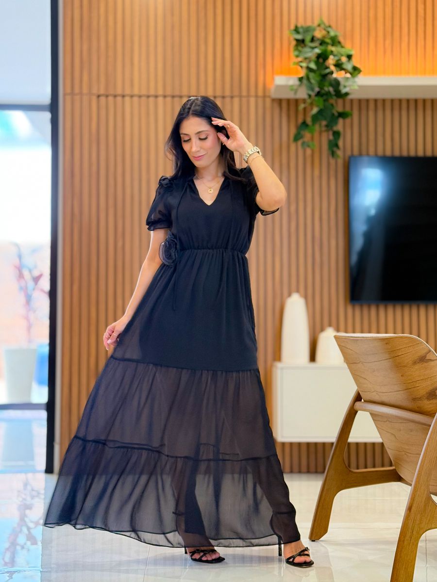 Vestido Heloisa Preto