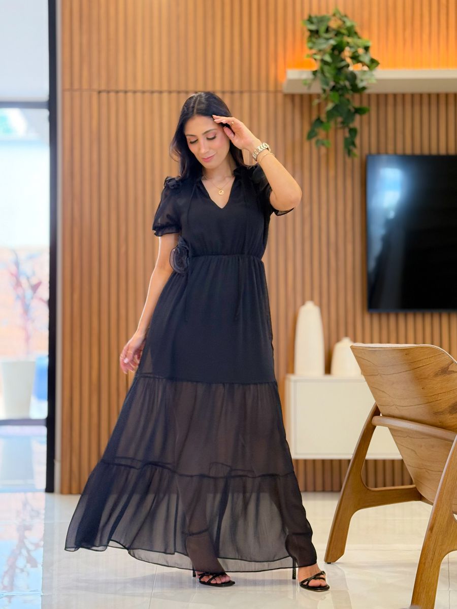 Vestido Heloisa Preto
