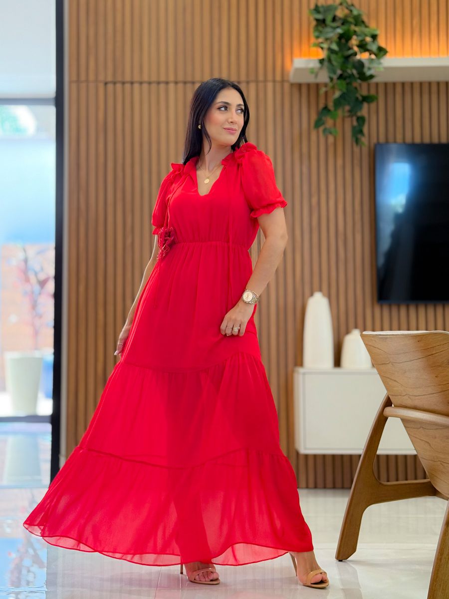 Vestido Heloisa Vermelho