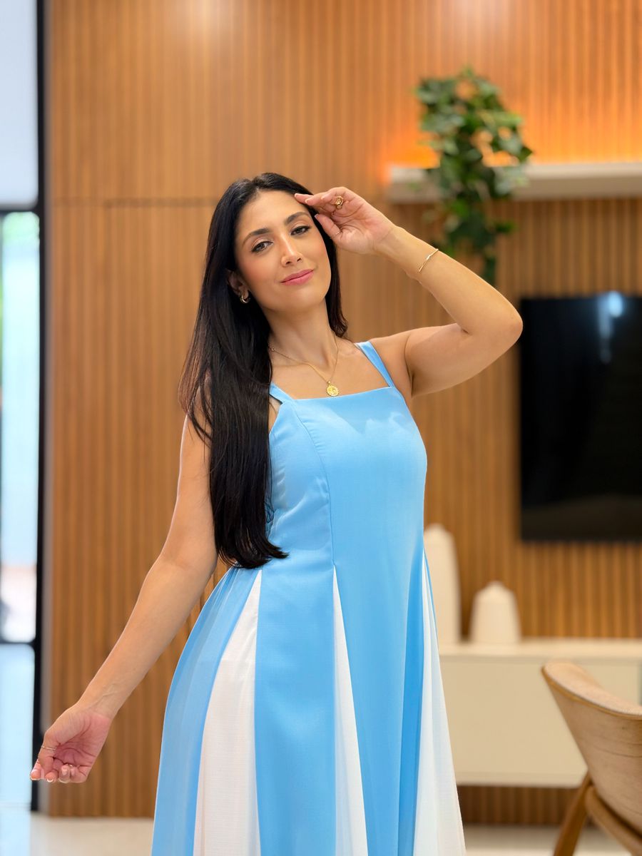Vestido Ananda Azul
