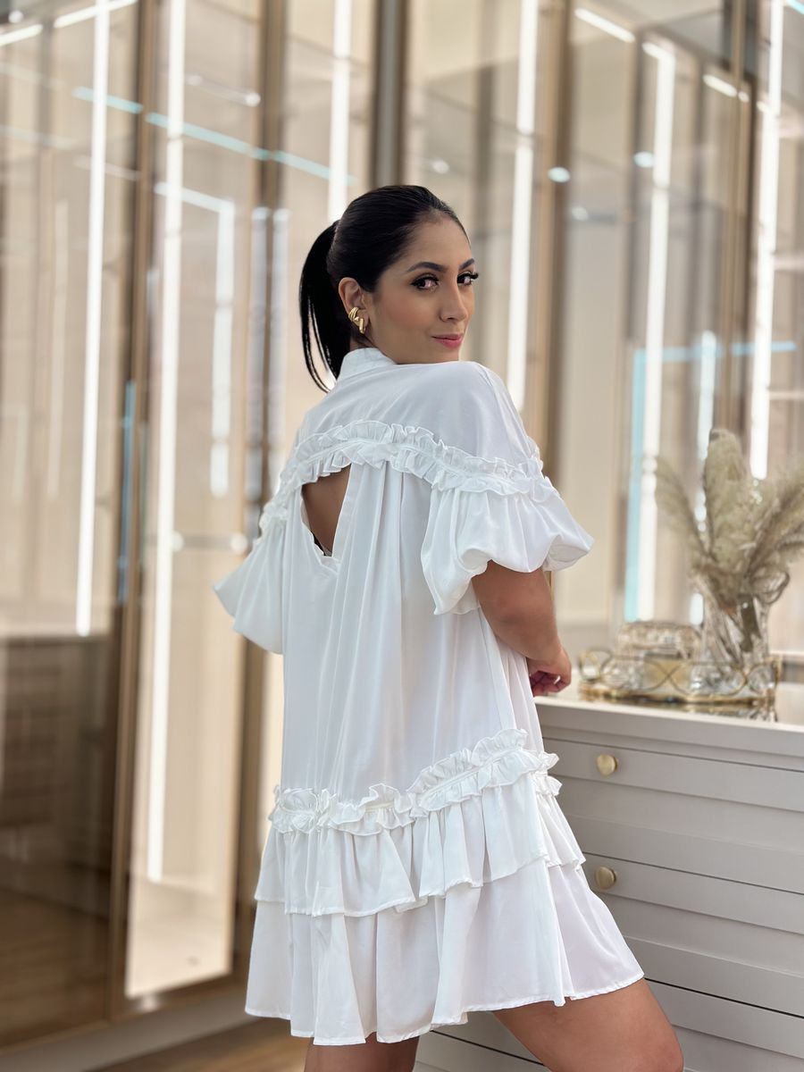 Vestido Alice Branco