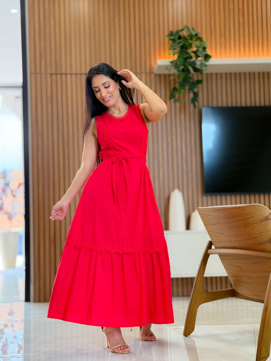 Vestido Alessandra Vermelho
