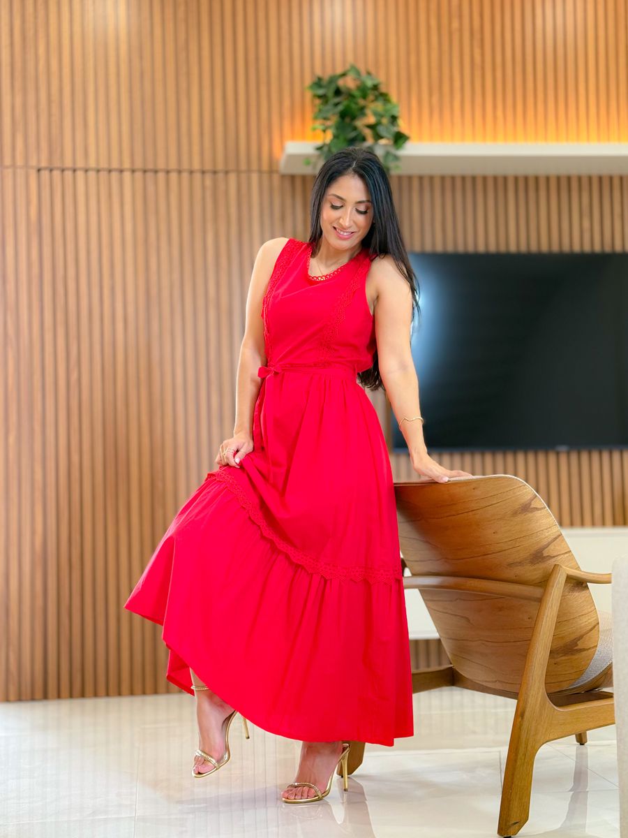 Vestido Alessandra Vermelho