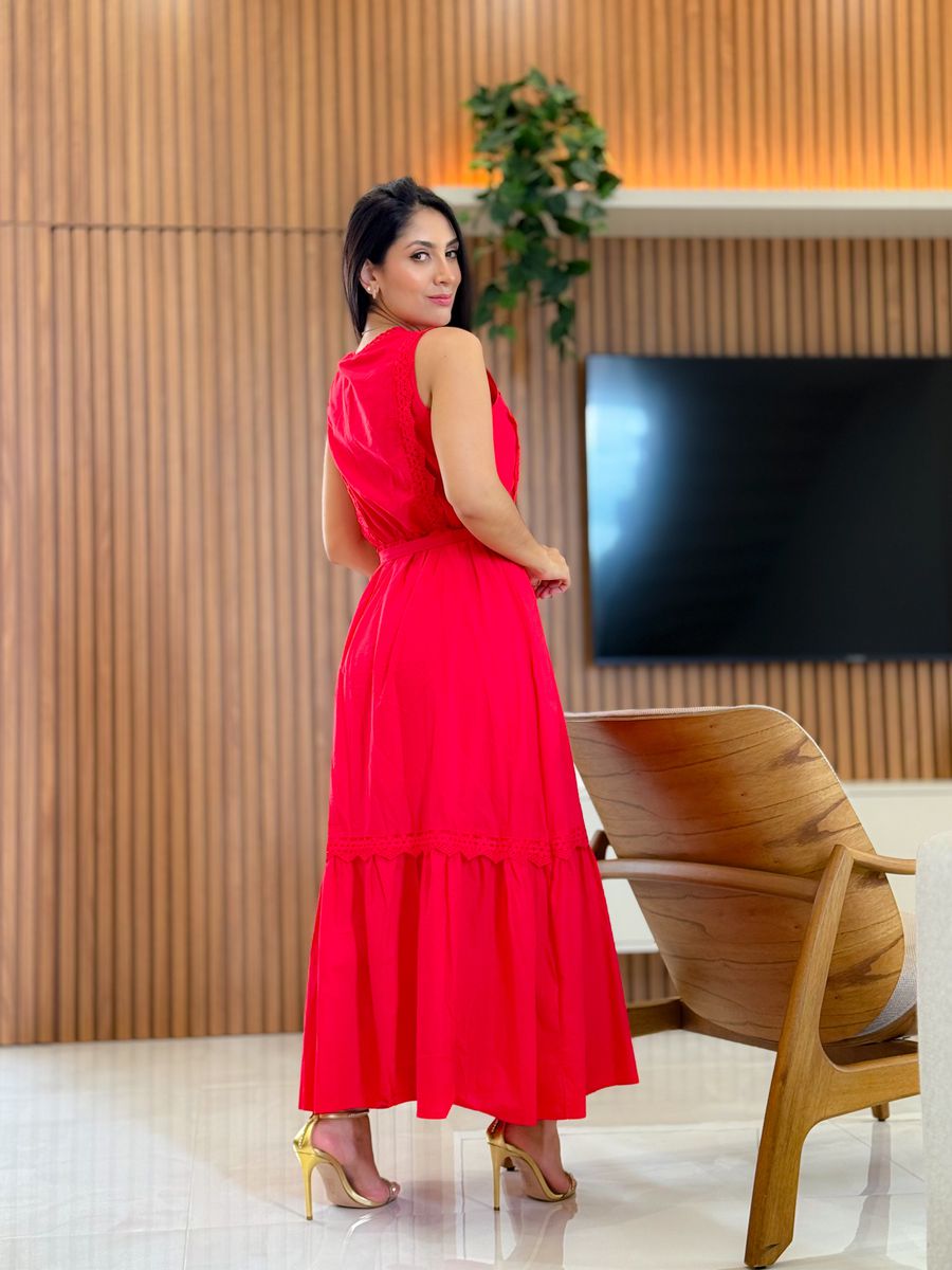 Vestido Alessandra Vermelho