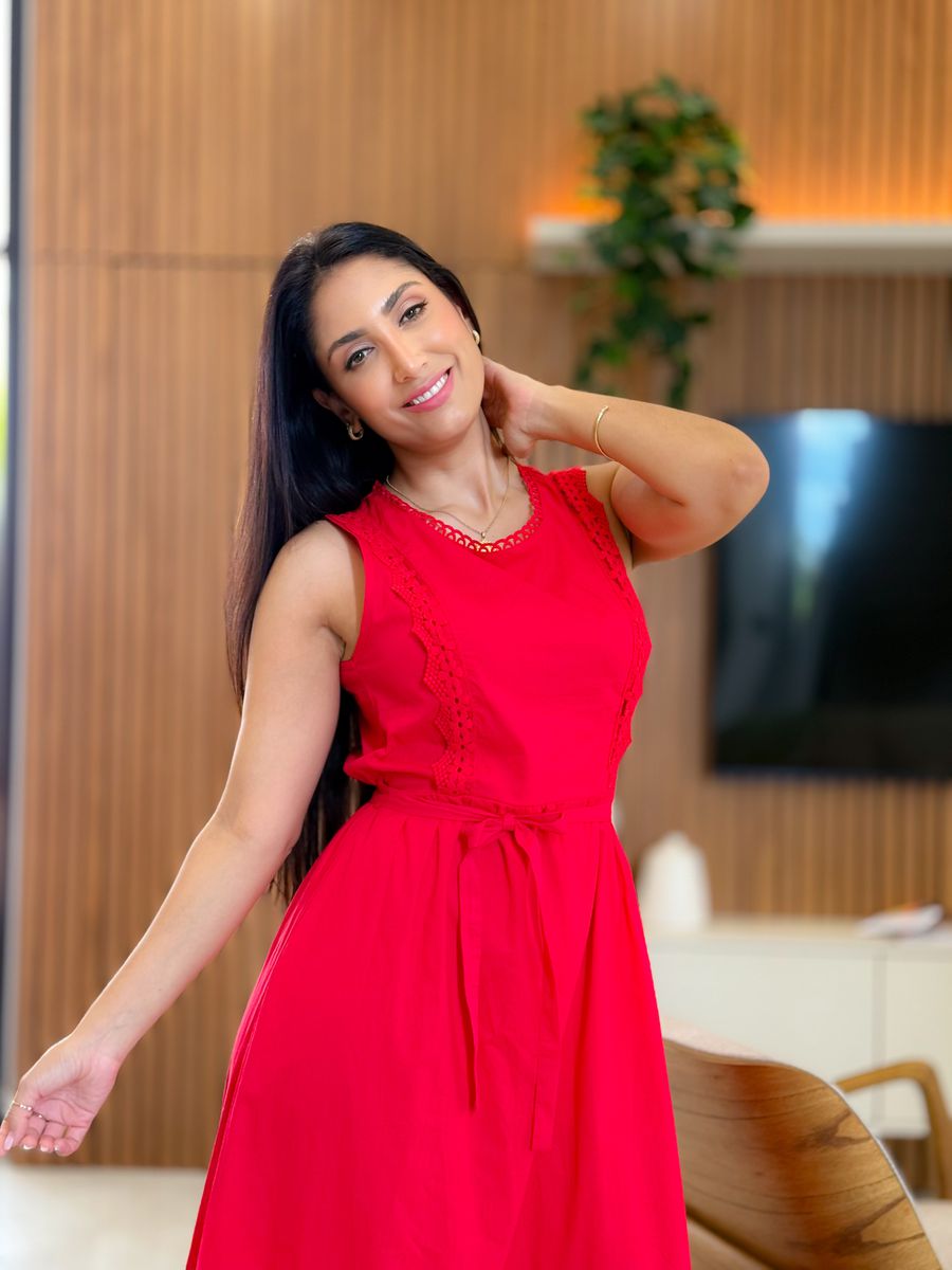 Vestido Alessandra Vermelho