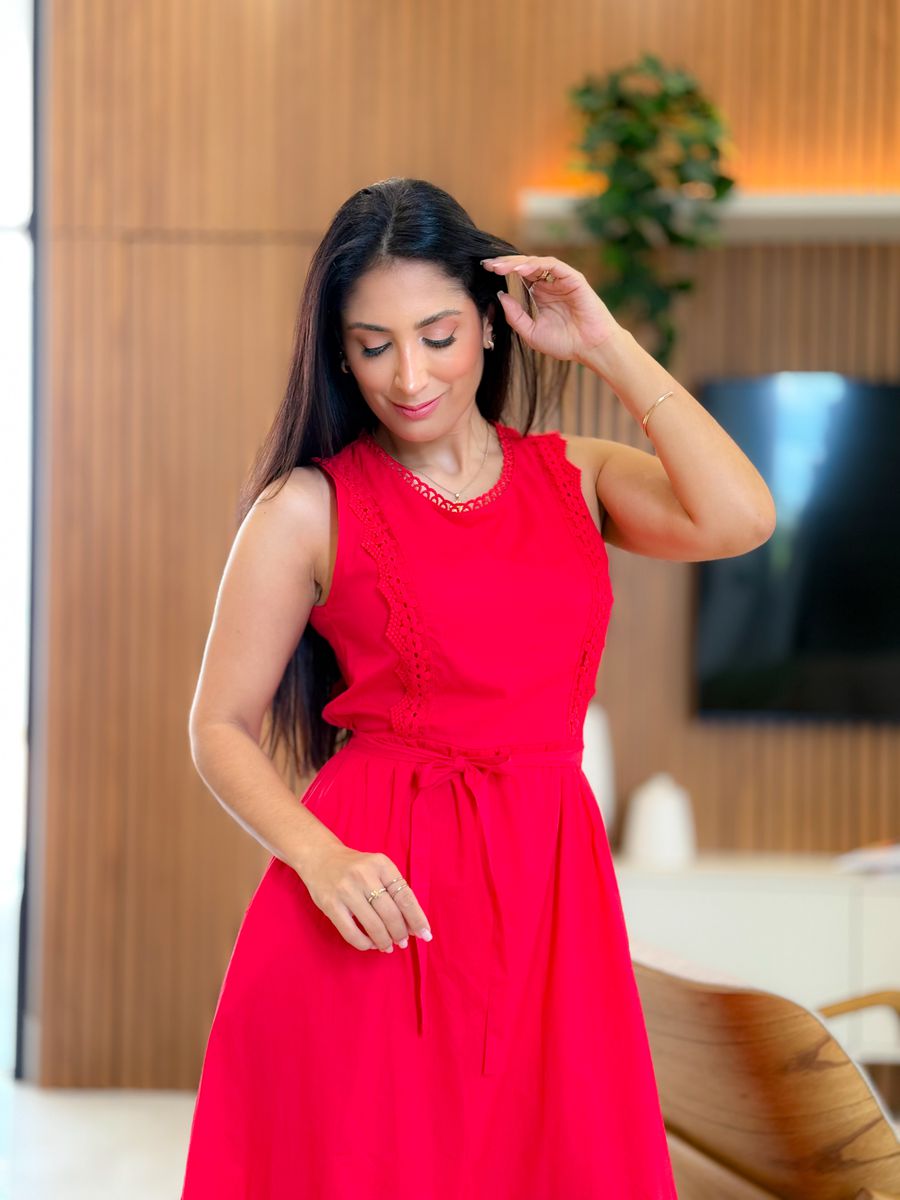 Vestido Alessandra Vermelho