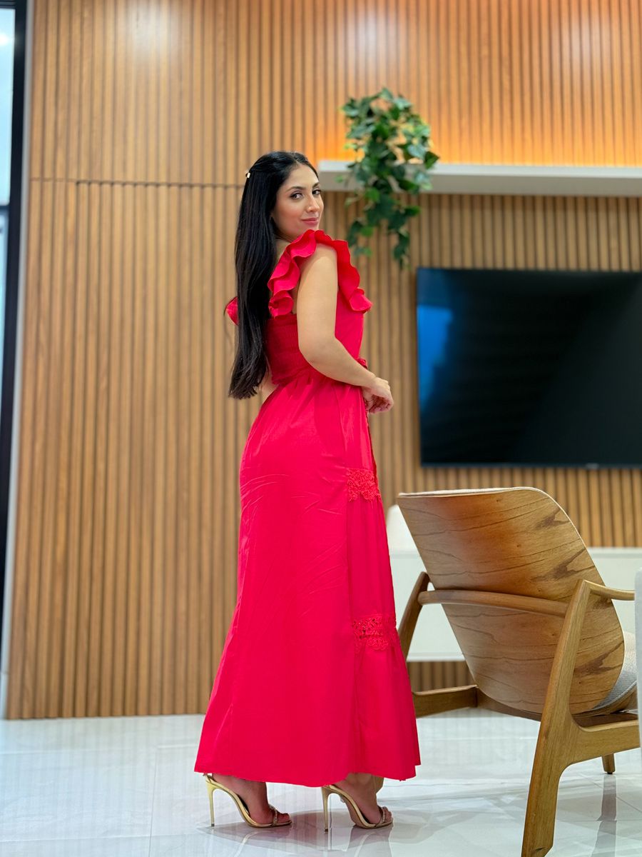 Vestido Barbara Vermelho