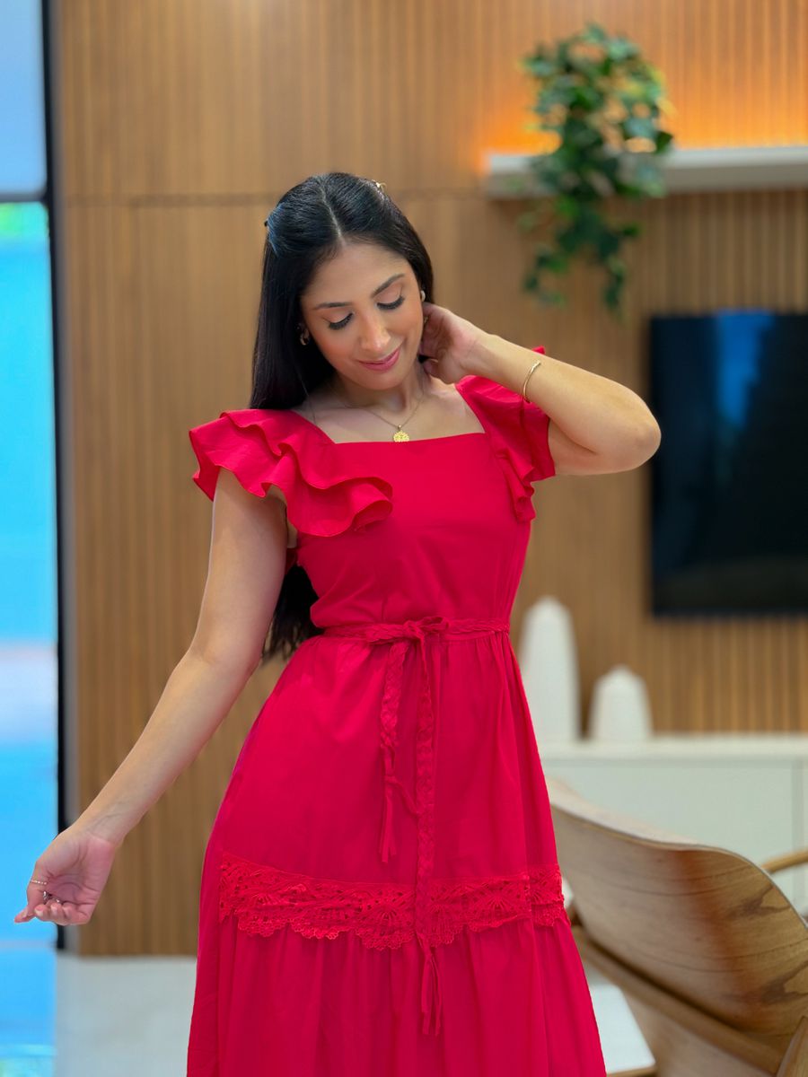 Vestido Barbara Vermelho