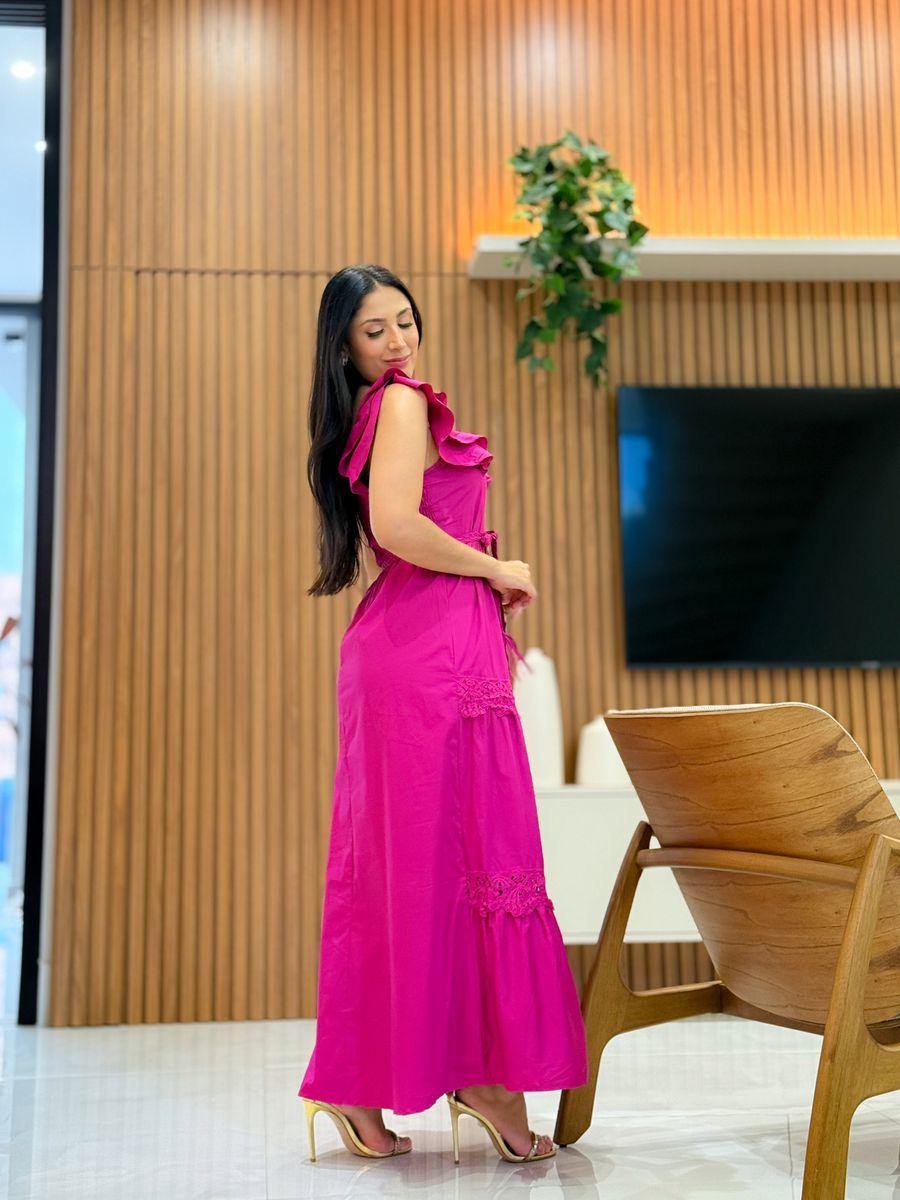 Vestido Barbara Fucsia