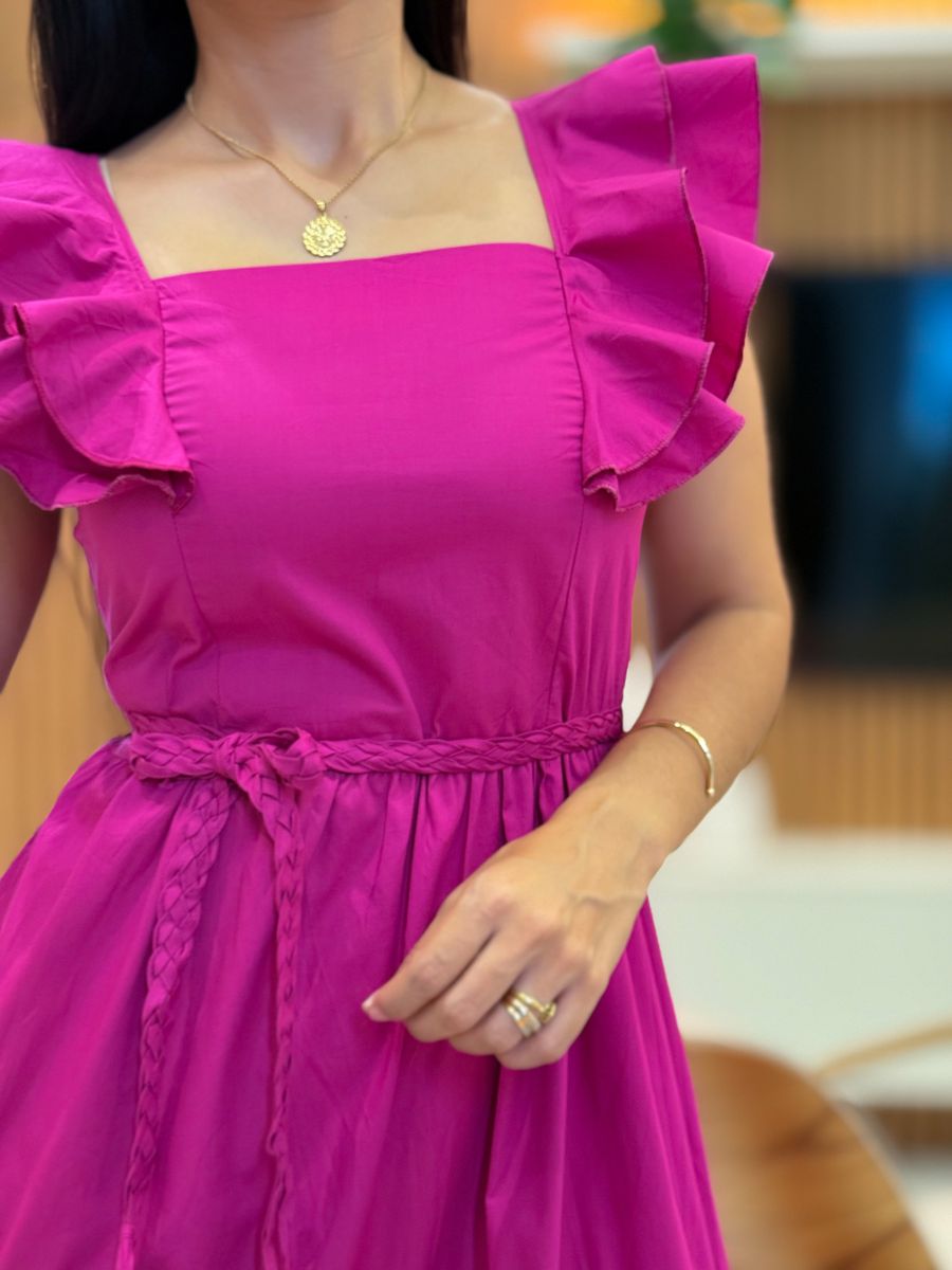 Vestido Barbara Fucsia