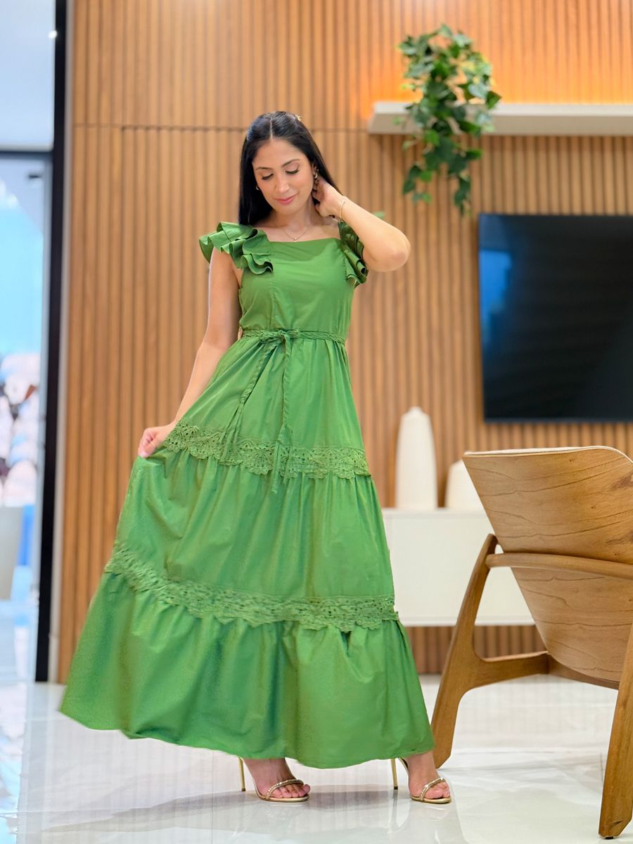 Vestido Barbara Verde