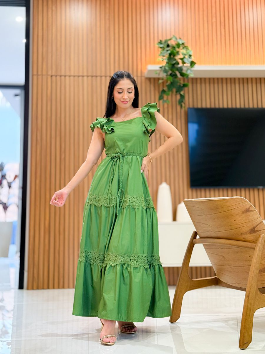 Vestido Barbara Verde