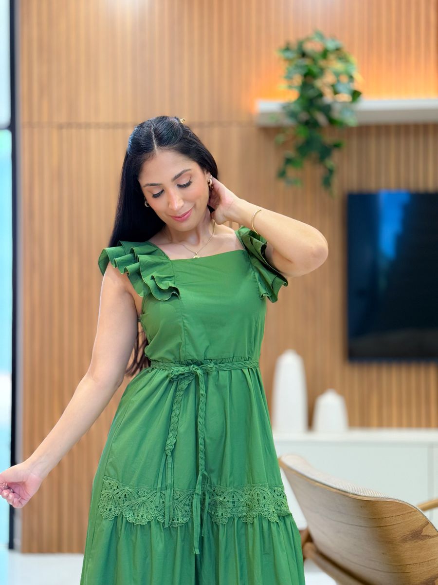Vestido Barbara Verde