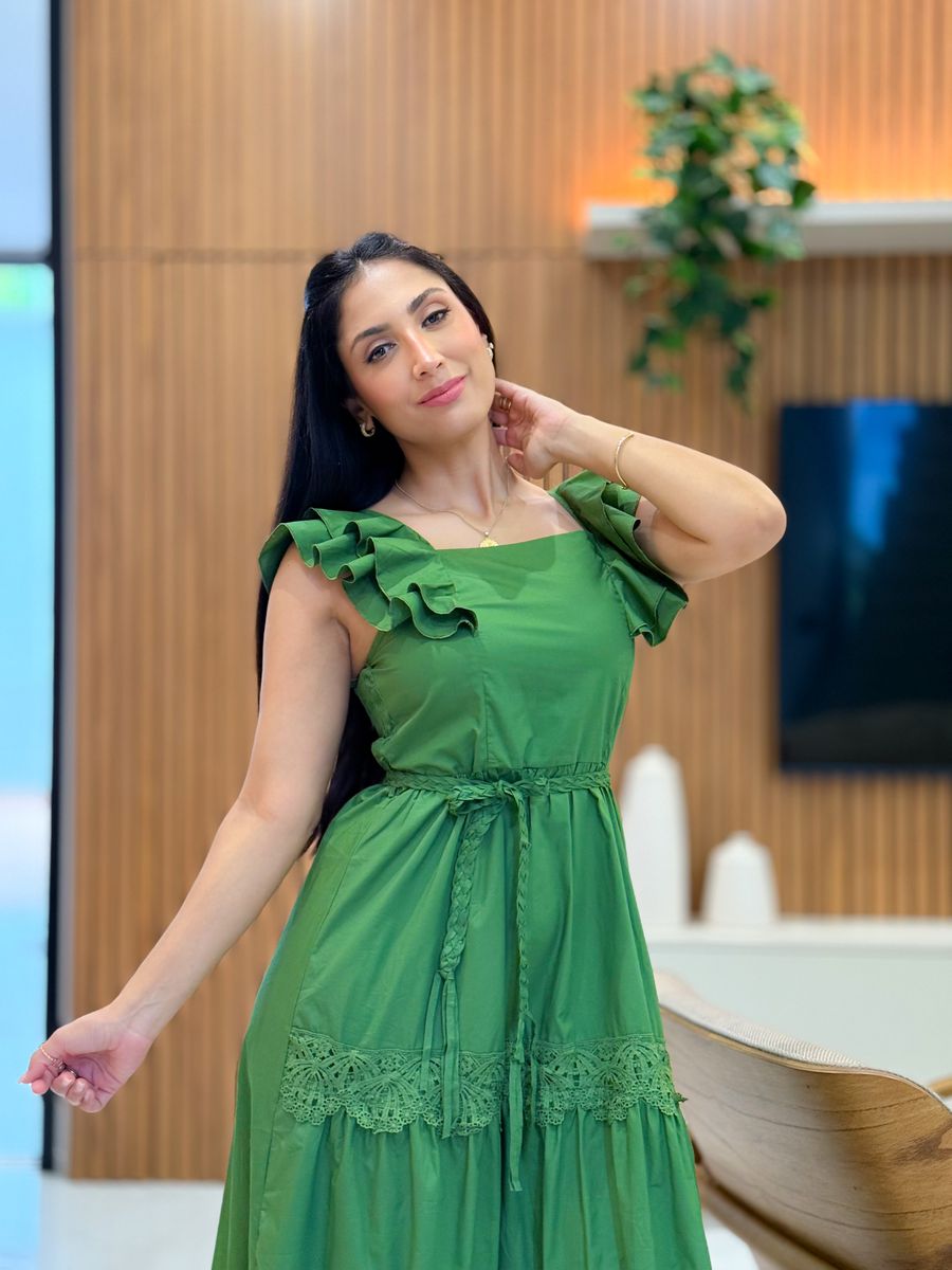 Vestido Barbara Verde