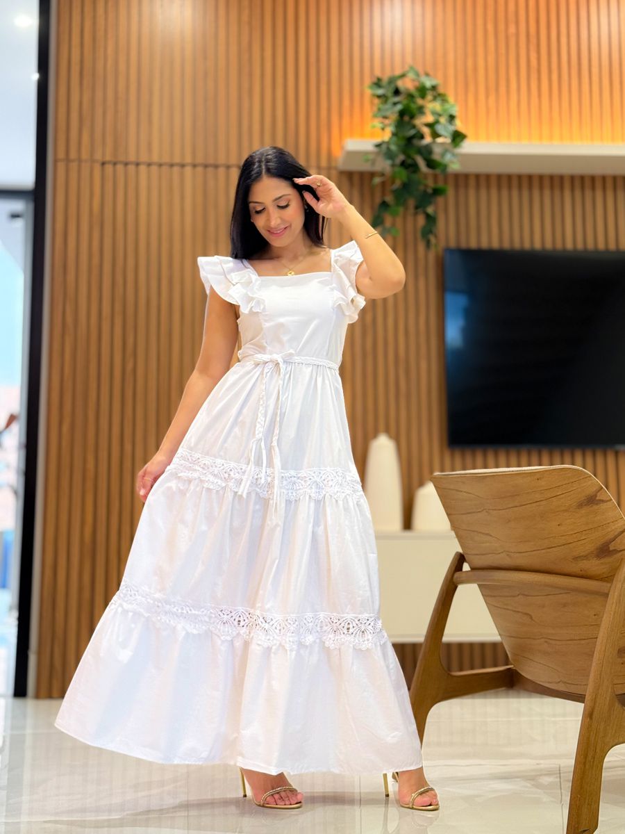 Vestido Barbara Branca