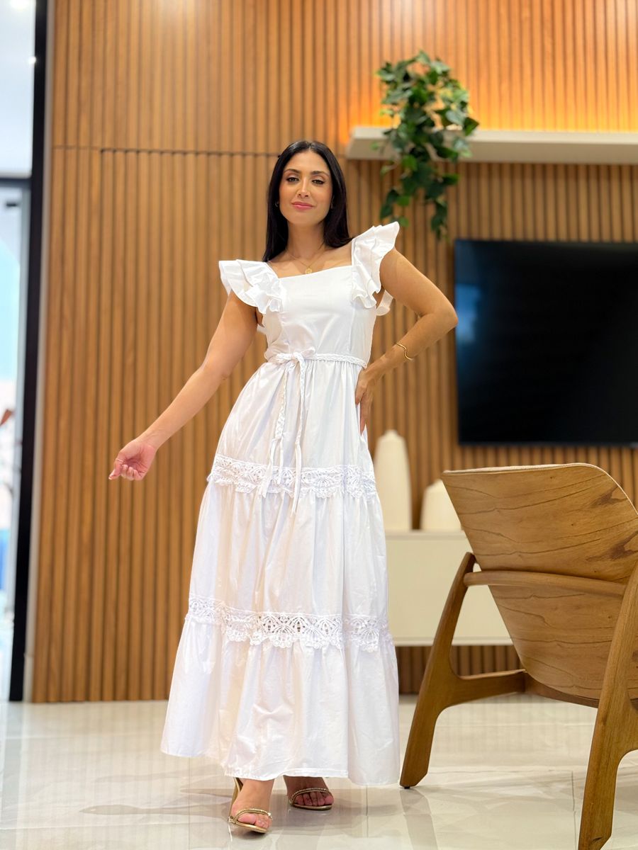 Vestido Barbara Branca