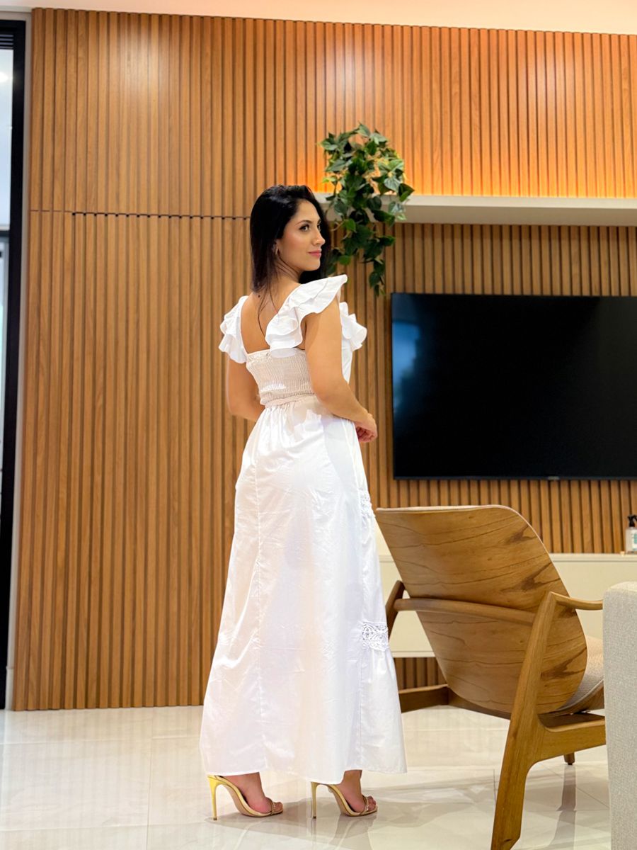 Vestido Barbara Branca
