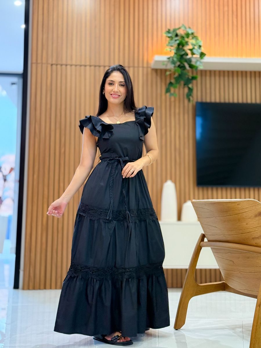 Vestido Barbara Preto
