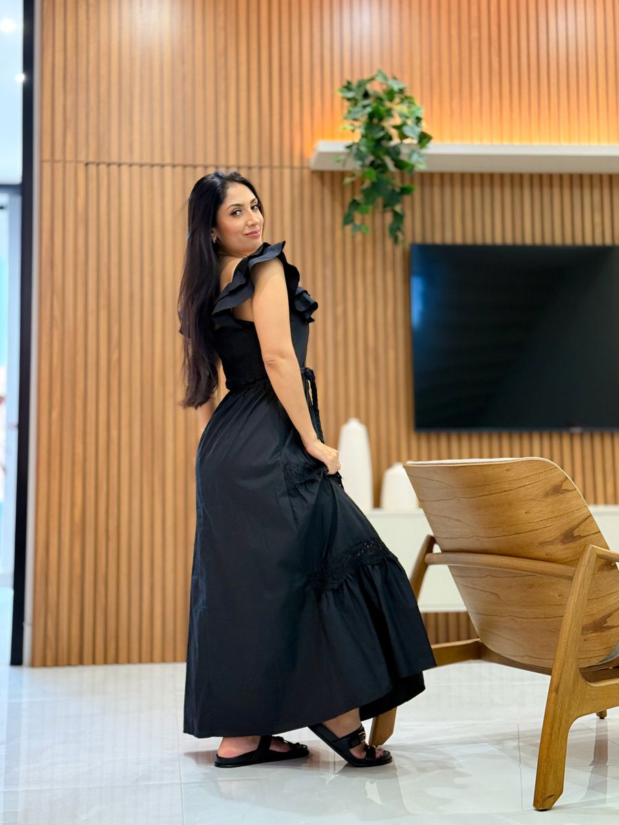 Vestido Barbara Preto