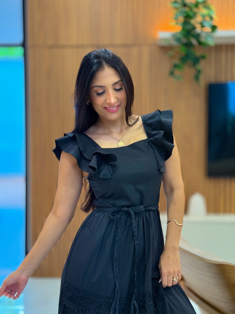 Vestido Barbara Preto