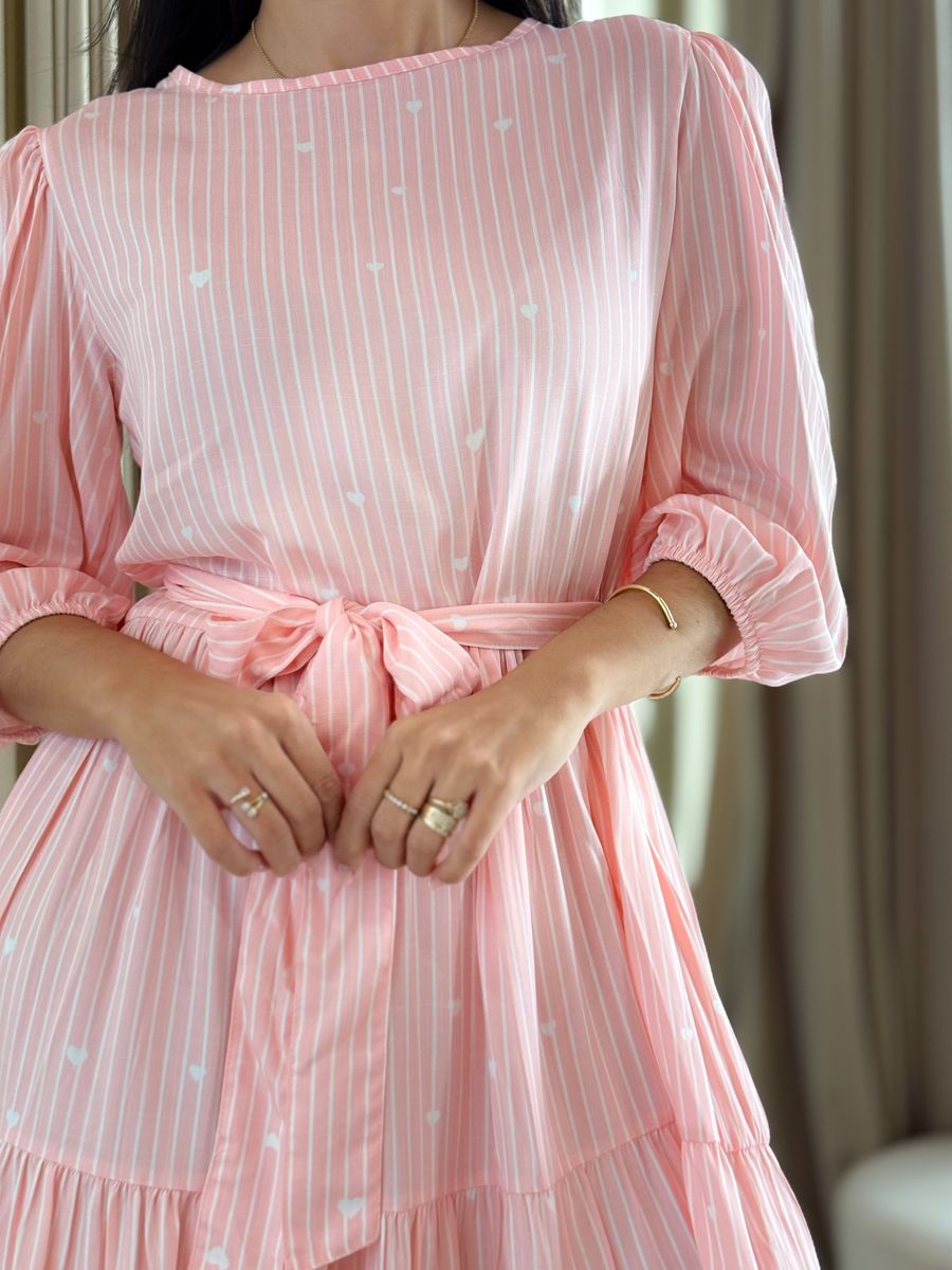 Vestido Antonela Rosa Bebe