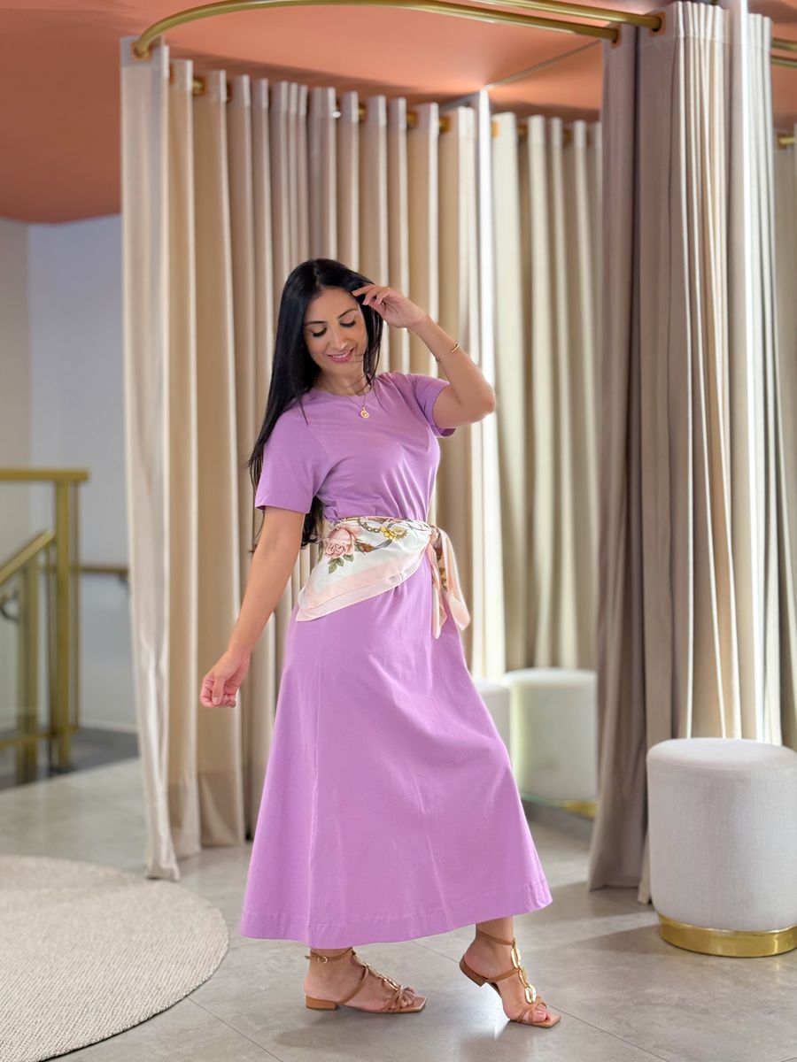 Vestido Leonora Lilas