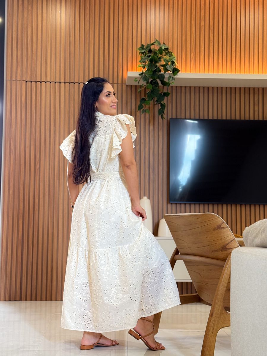 Vestido Nina Creme