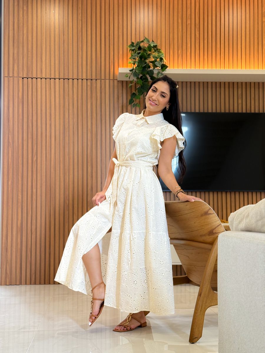 Vestido Nina Creme