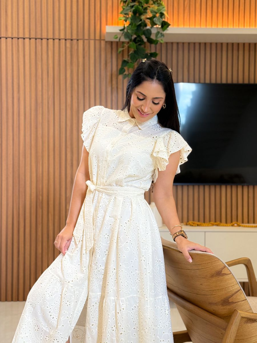 Vestido Nina Creme