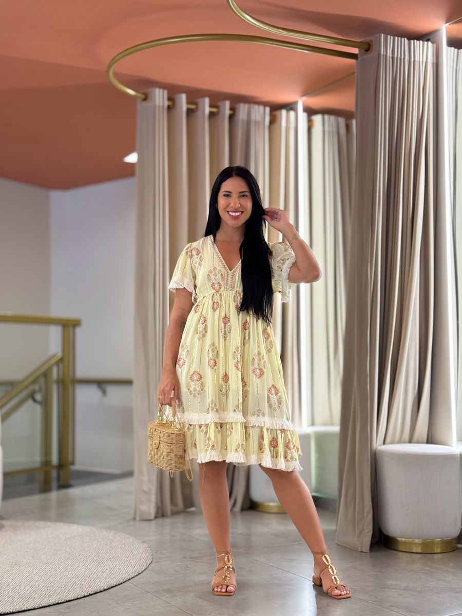 Vestido Susy Amarelo