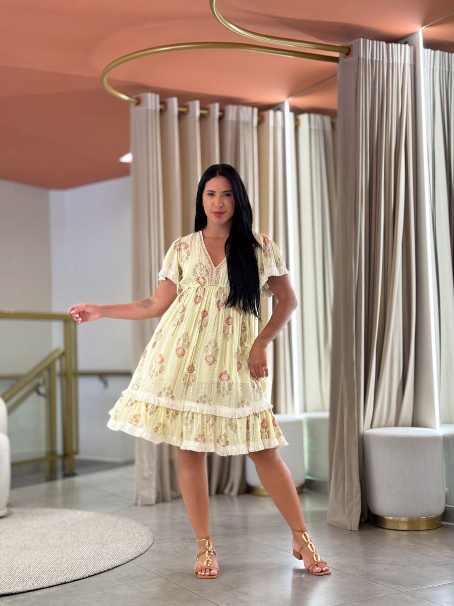 Vestido Susy Amarelo