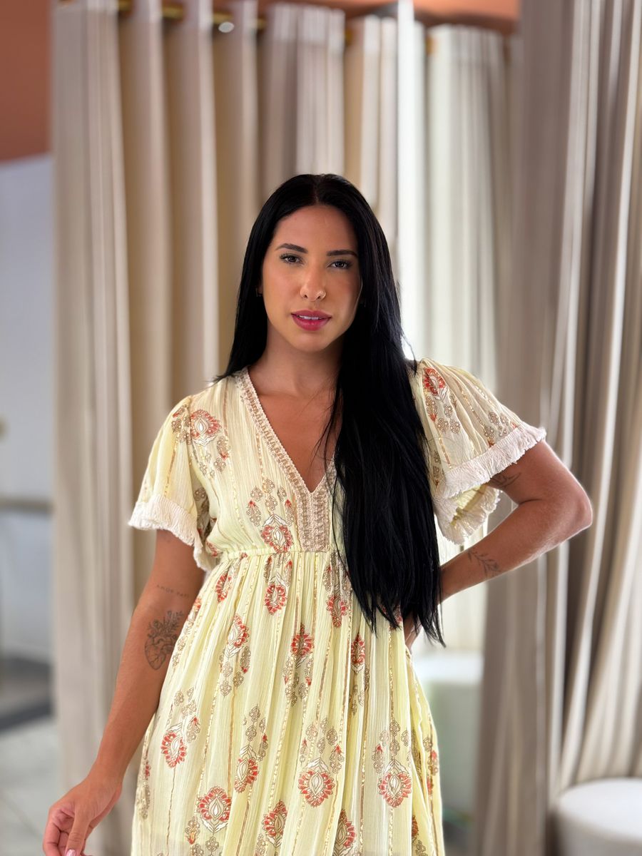 Vestido Susy Amarelo