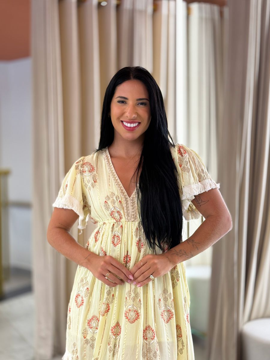 Vestido Susy Amarelo