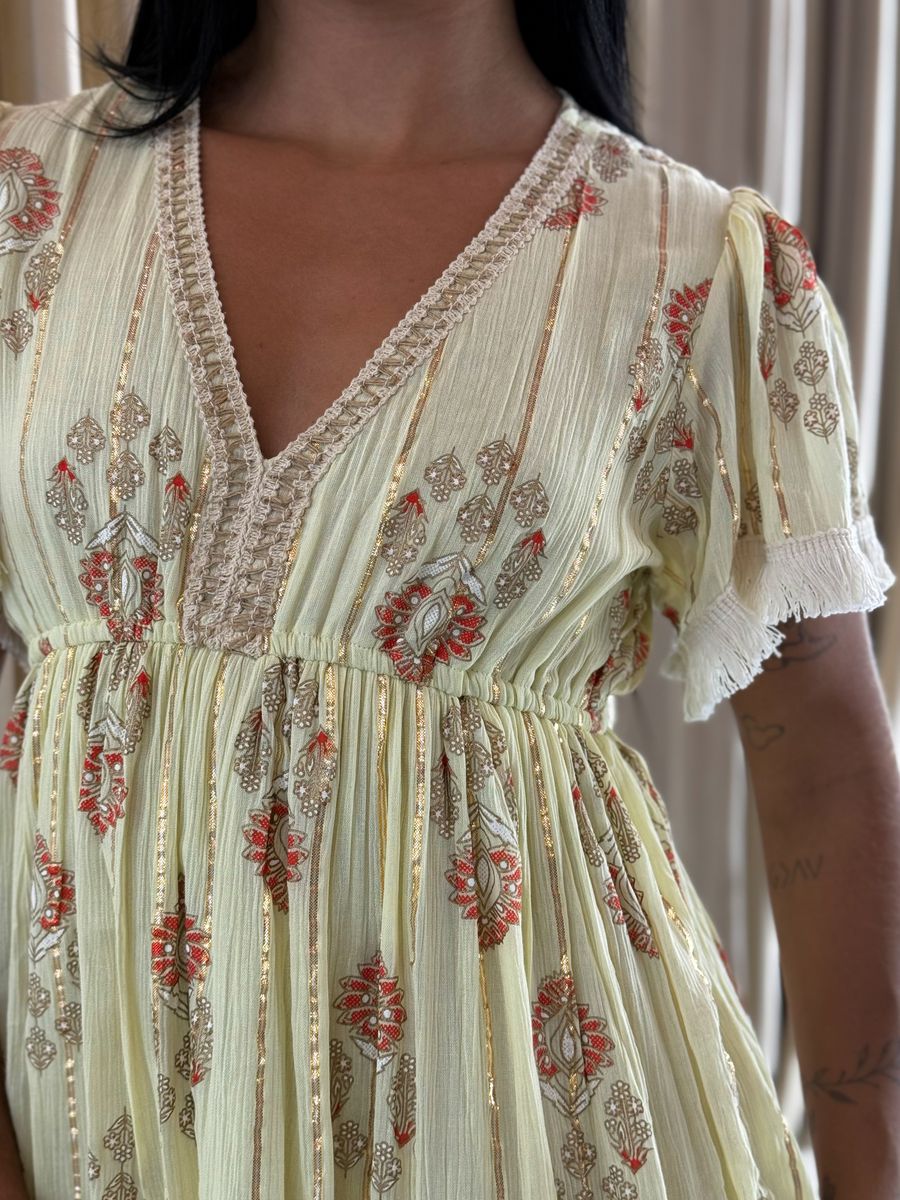 Vestido Susy Amarelo