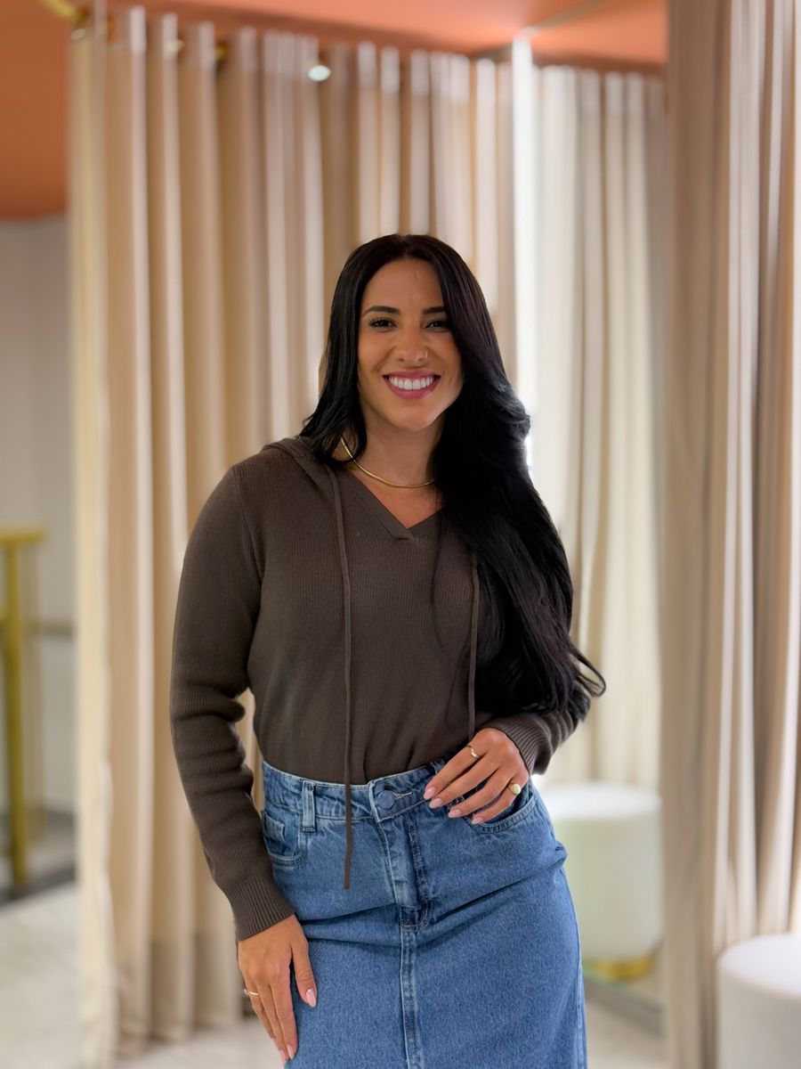 Tricot Aurora Marrom