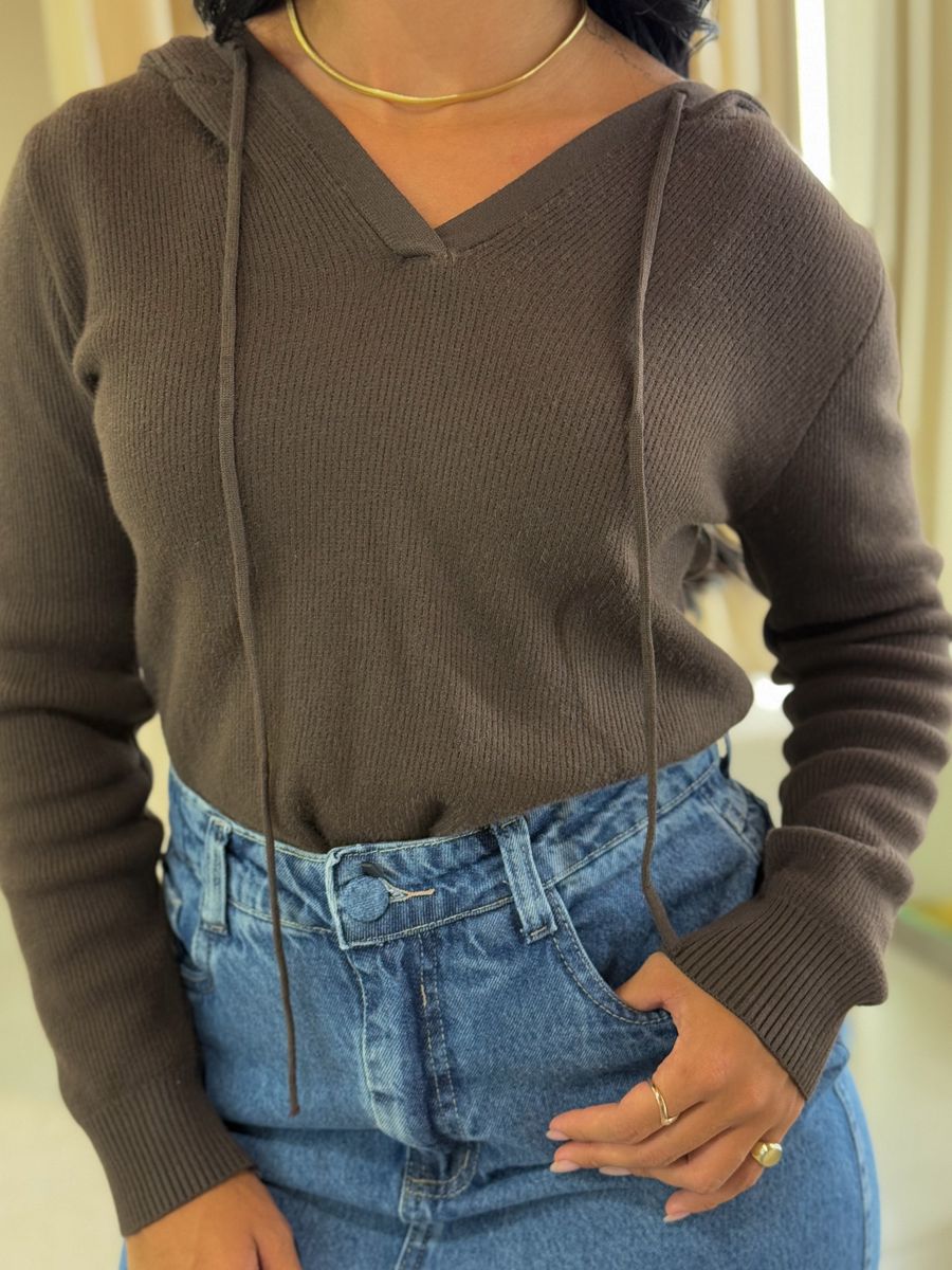 Tricot Aurora Marrom