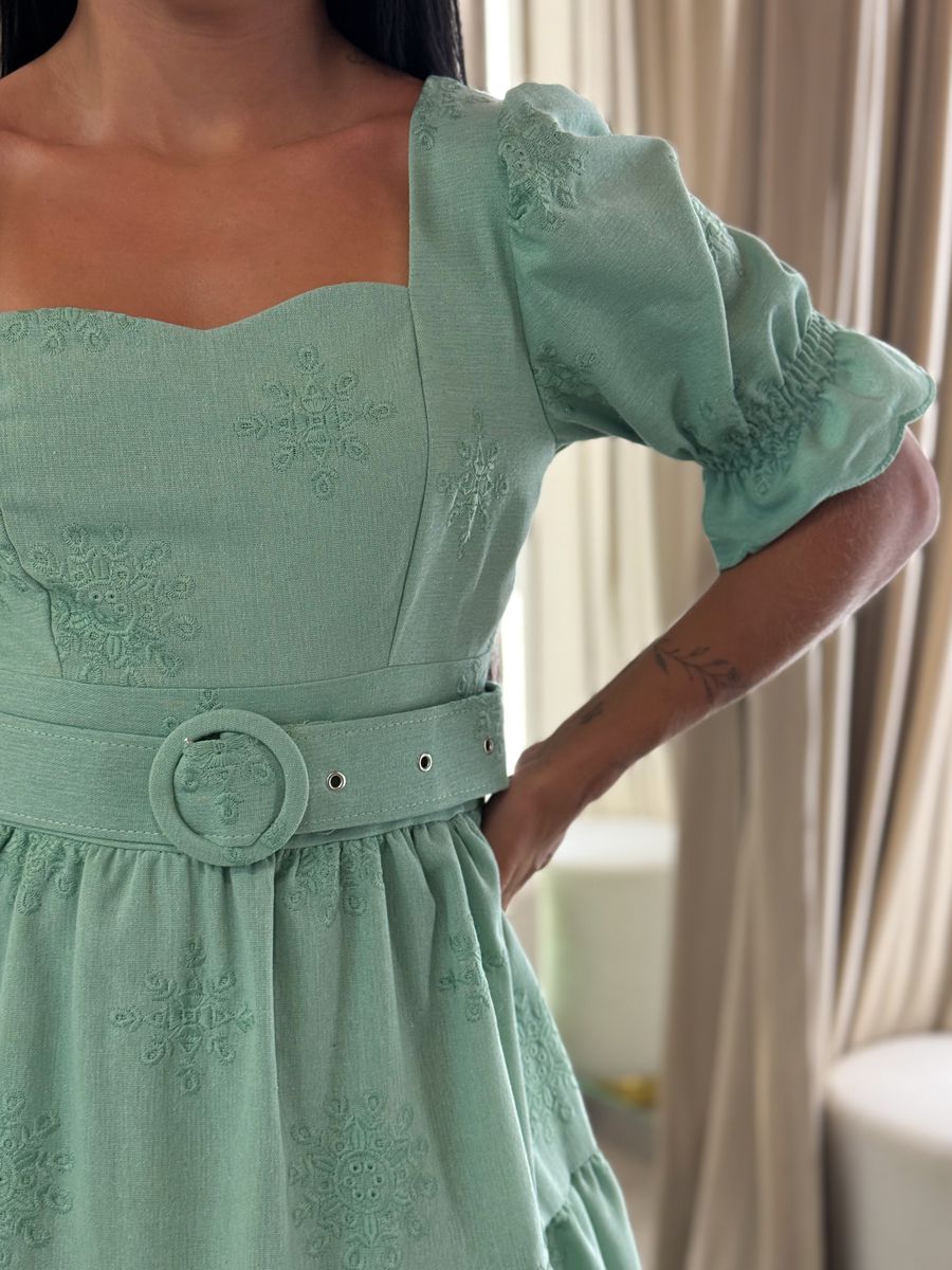 Vestido Marilia Verde Menta