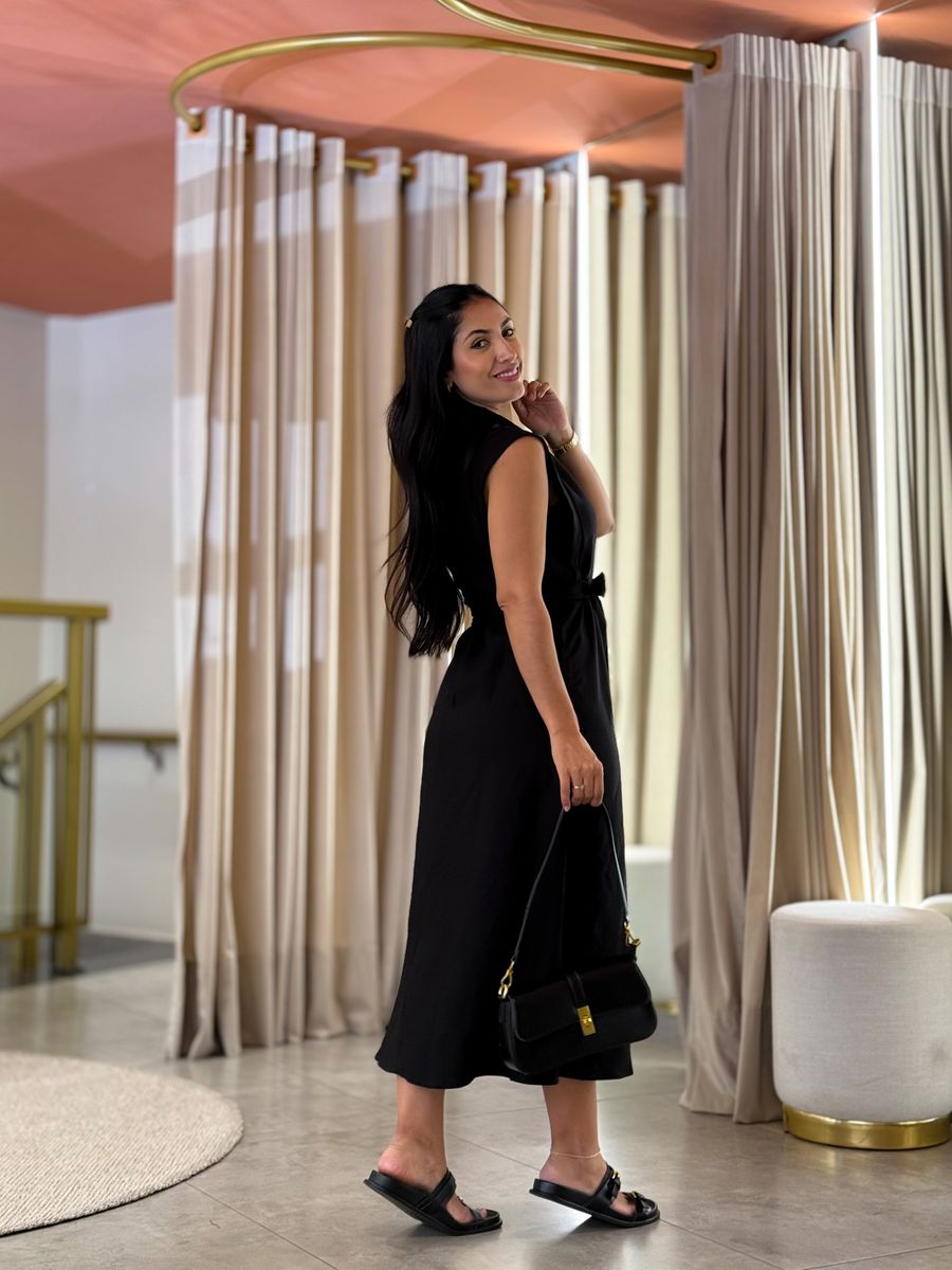 Vestido Margo Preto