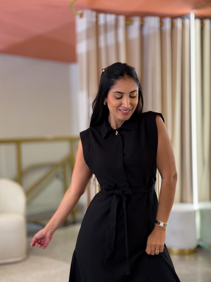Vestido Margo Preto