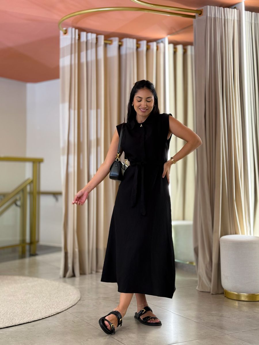 Vestido Margo Preto