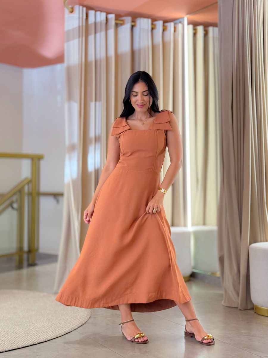 Vestido Vanessa Caramelo
