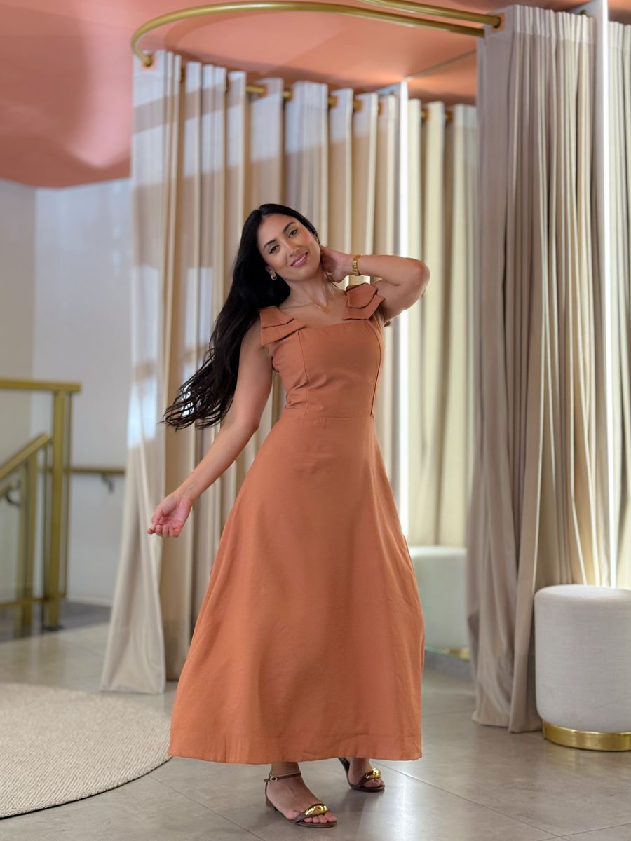 Vestido Vanessa Caramelo