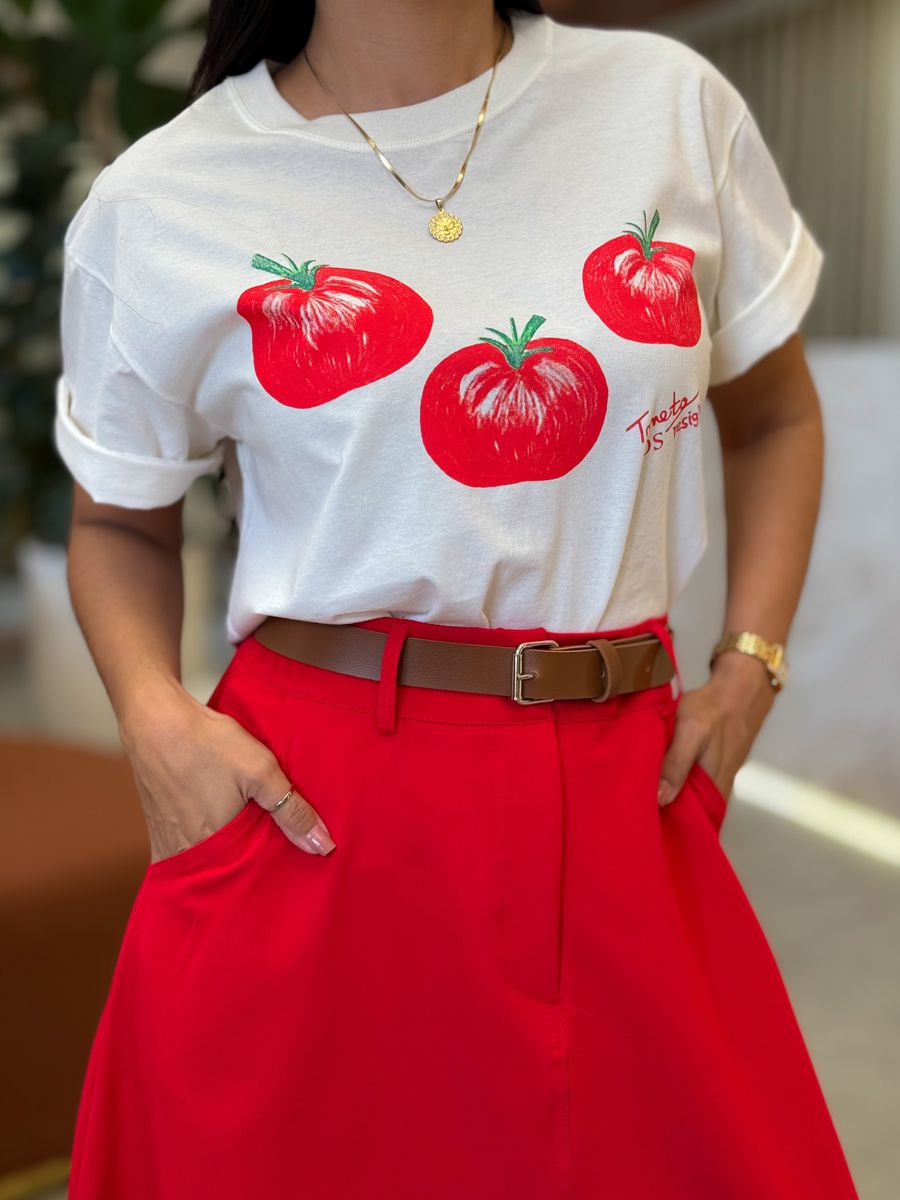 Saia Valentina Vermelho