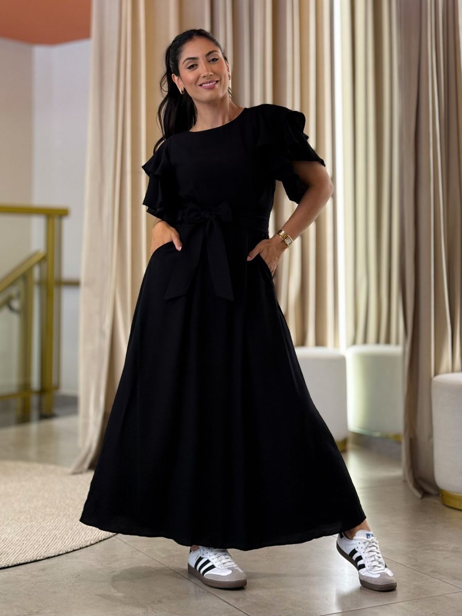 Vestido Suelen Preto
