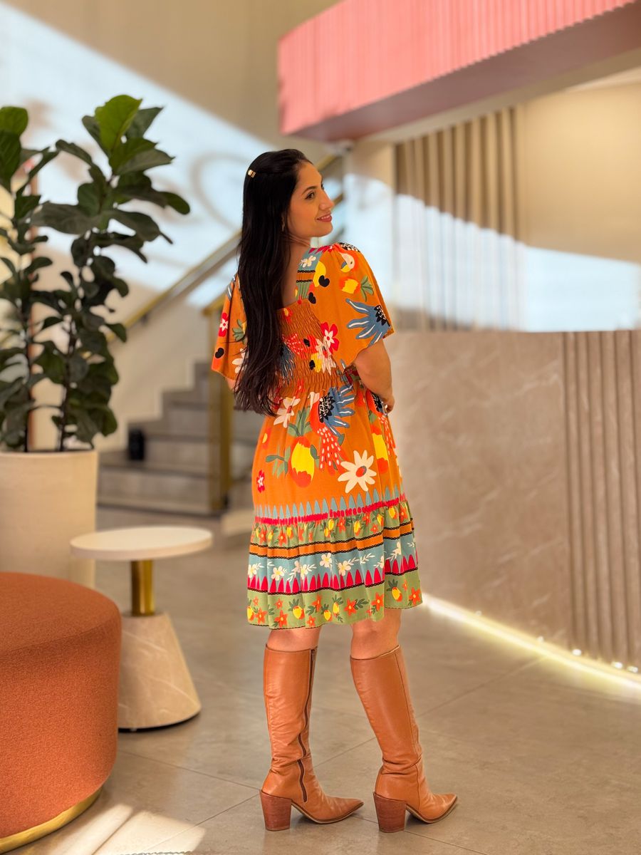 Vestido Mariane Caramelo